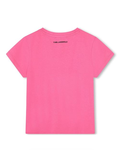 T-shirt bambina maniche corte Karl Lagerfeld Kids | Z3036646A